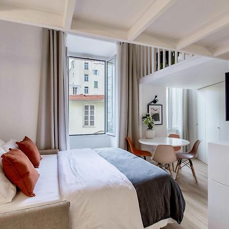 Suede Promenade Duplex Apartment At 1 Min From The Sea 2 Bathrooms Ницца Экстерьер фото