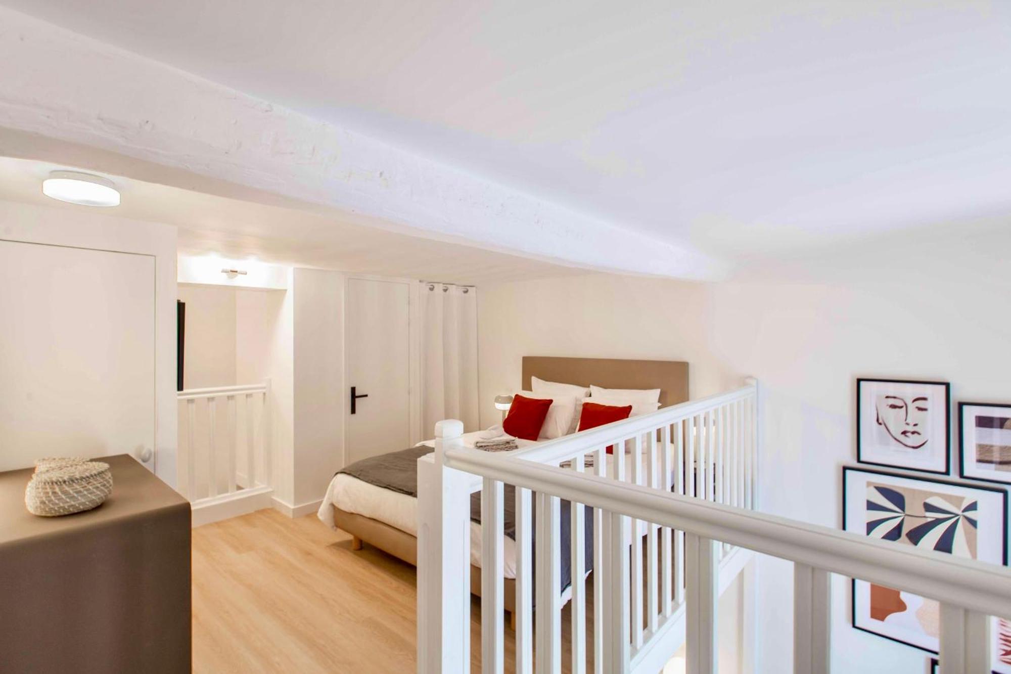 Suede Promenade Duplex Apartment At 1 Min From The Sea 2 Bathrooms Ницца Экстерьер фото